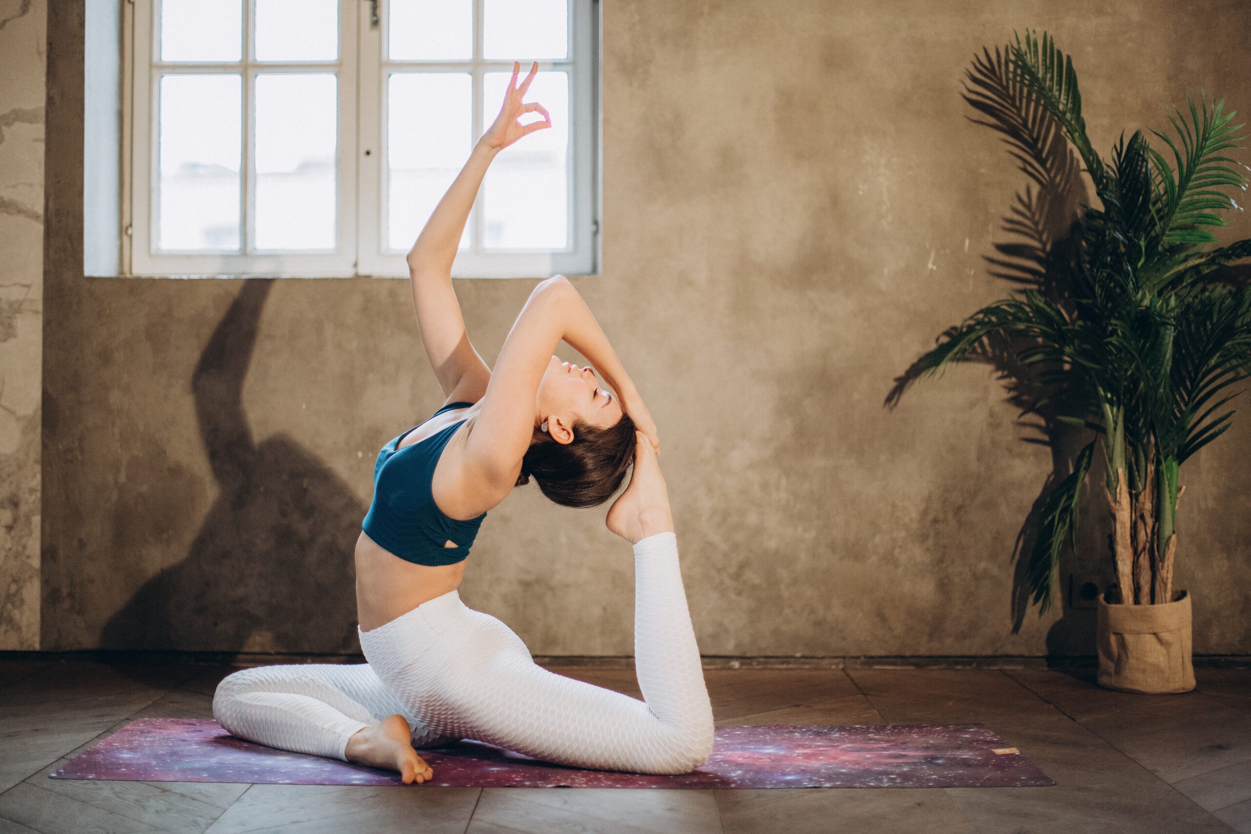 Arieal Yoga Pose