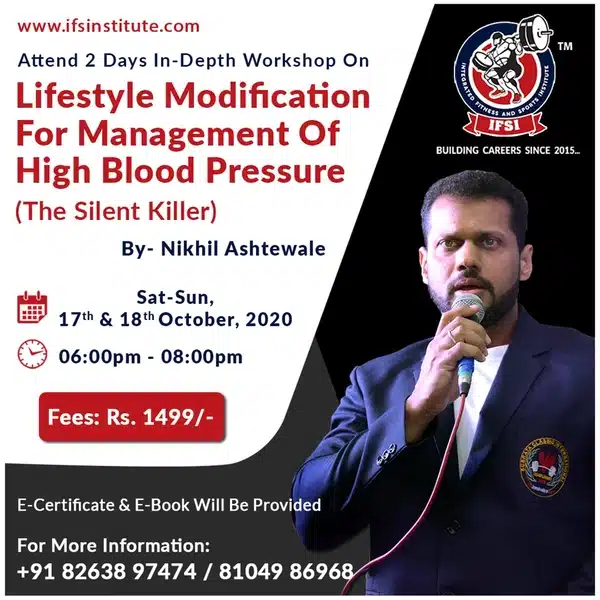 Lifestyle Modification for Management of High Blood Pressure