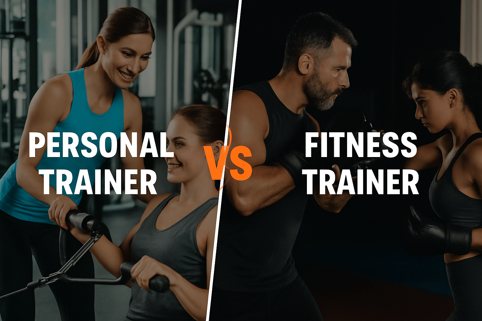 Personal Trainer vs Fitness Trainer Certification